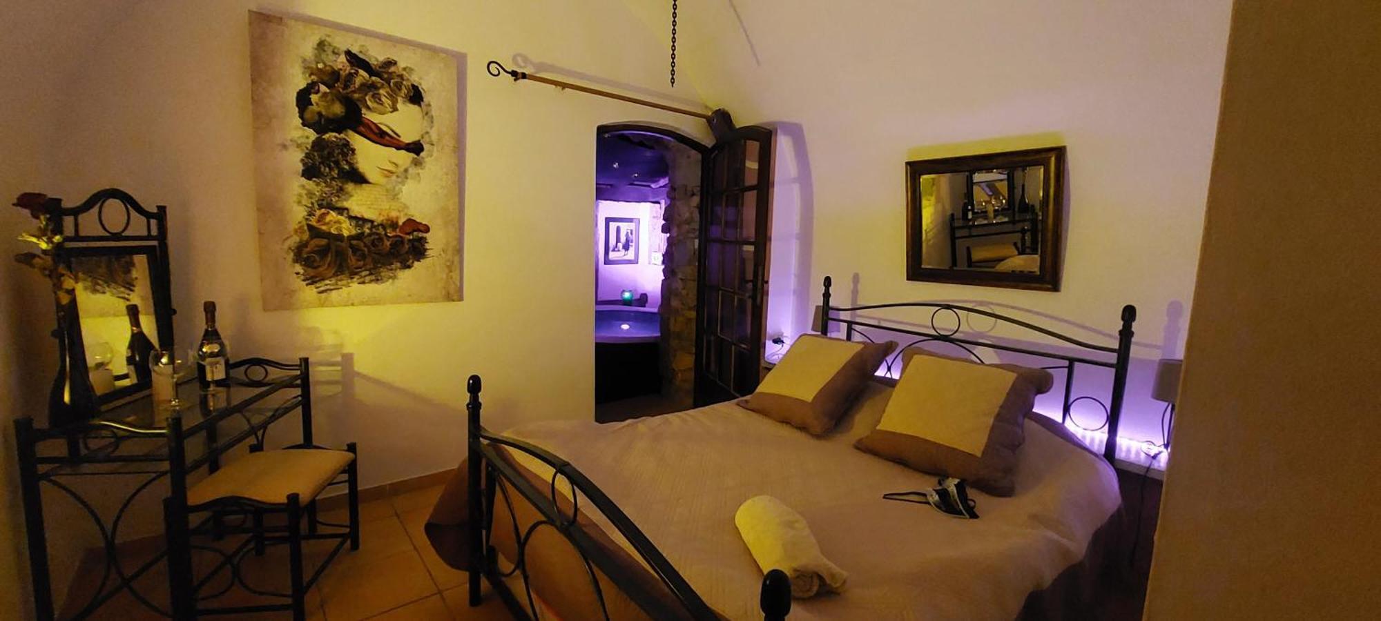 Chambre Love Romantique Avec Spa Privee Calvi  Exterior foto